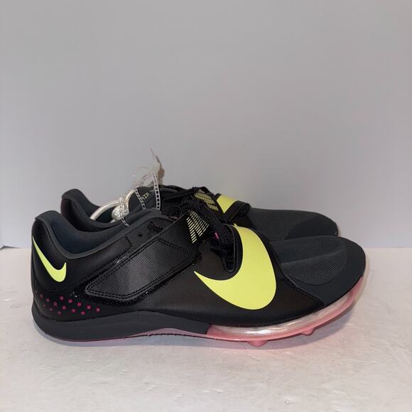Nike Air Zoom Long Jump Elite Shoes Pink Black Mens Size 11 CT0079-001 - Picture 3 of 13